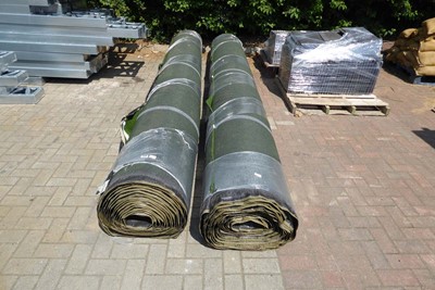 Lot 4314 - 2 large rolls of artificial grass