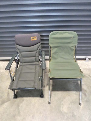 Lot CK Carp Kinetics collapsible metal framed...
