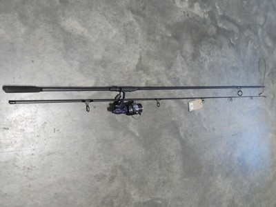 Lot Fox Warrior Z 12' carp fishing rod with Okuma...