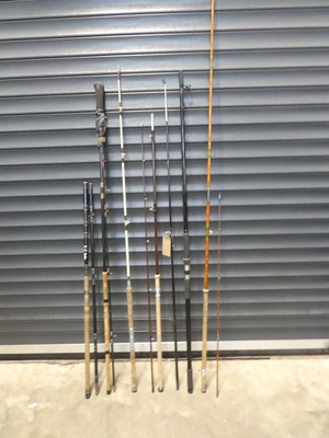 Lot Bundle of mixed fishing rods incl. Shakespeare...