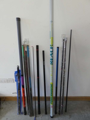 Lot Quantity of mixed branded fishing poles incl....