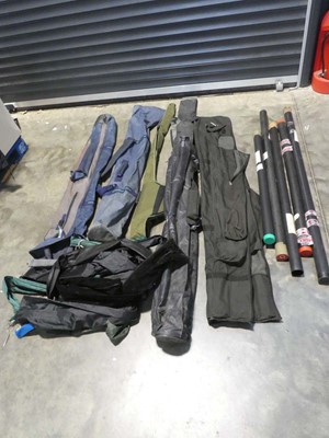Lot Large quantity of mixed branded fishing rod...