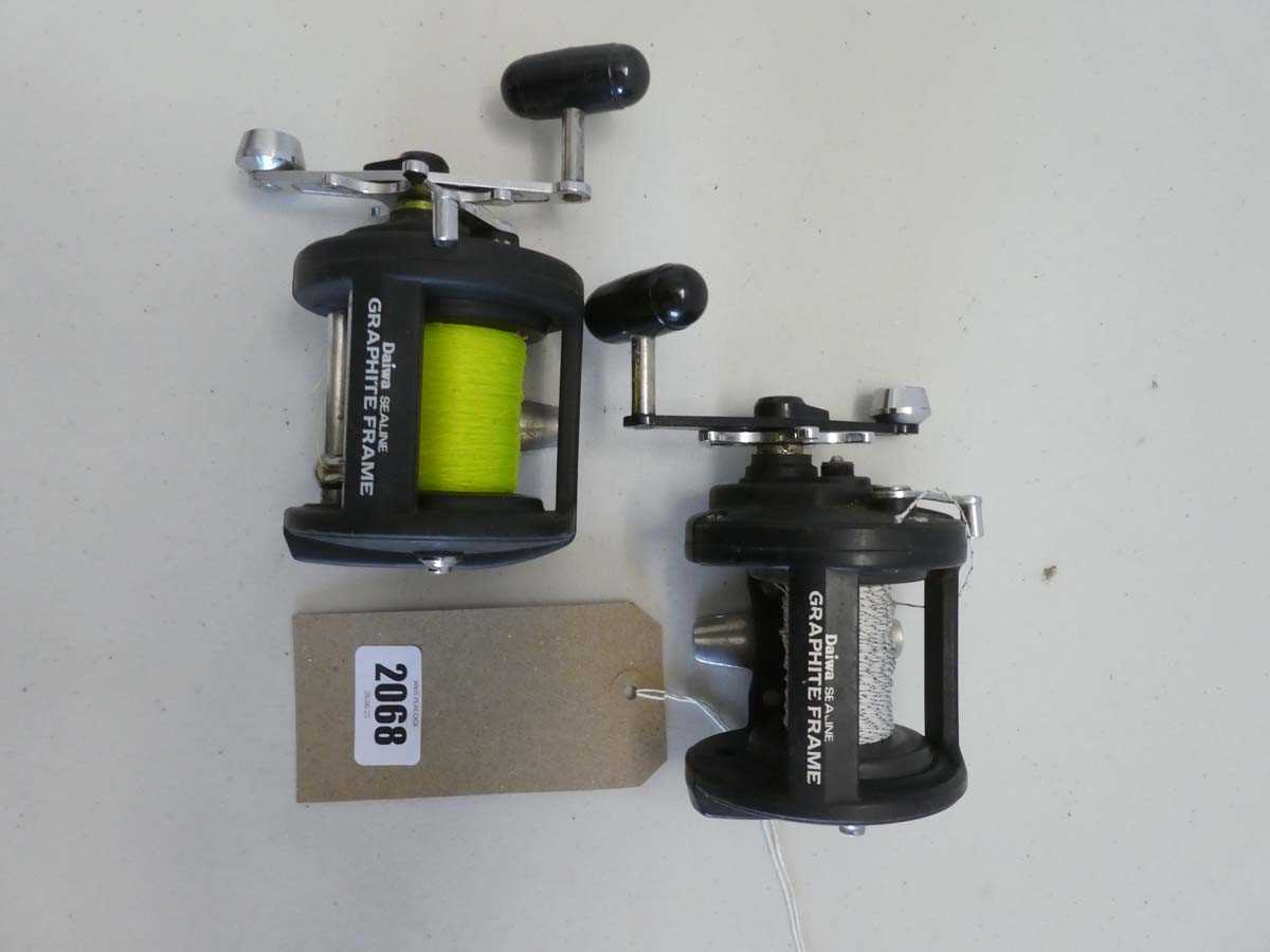 Lot 2 Daiwa Sealion graphite frame SL175H reels