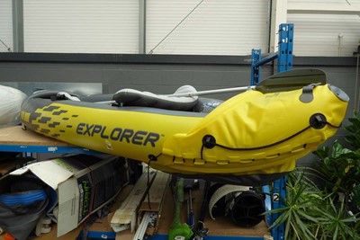 Lot 4337 - Explorer inflatable kayak