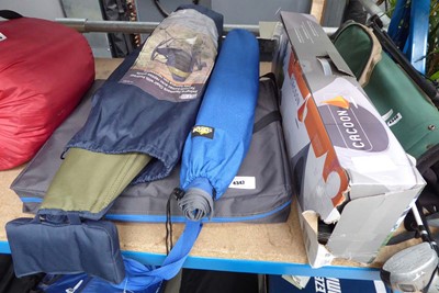 Lot 4347 - Assortment of camping equipment including a...