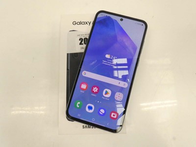 Lot 2001 - Samsung Galaxy A55 5G 128GB Navy with box and...