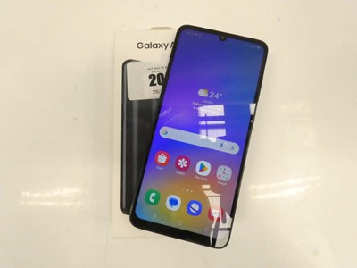 Lot 2004 - Samsung Galaxy A05 64GB Black with box and cable