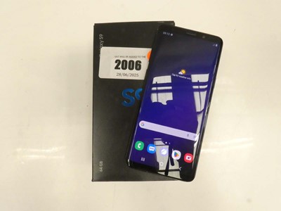 Lot 2006 - Samsung Galaxy S9 64GB with box