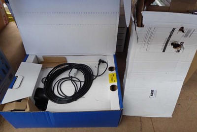 Lot 4397 - Boxed mixer tap and a Triton high pressure...