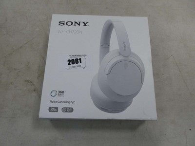 Lot 2081 - Boxed pair of Sony WH CH720N noise cancelling...