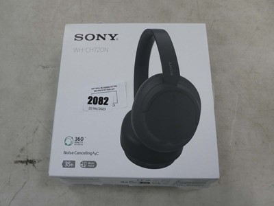 Lot 2082 - Boxed pair of Sony WH CH720N noise cancelling...