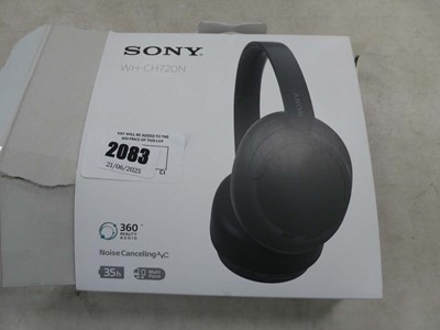 Lot 2083 - Boxed pair of Sony WH CH720N noise cancelling...