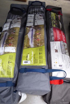 Lot 4356 - Core equipment centre push eaved shelter