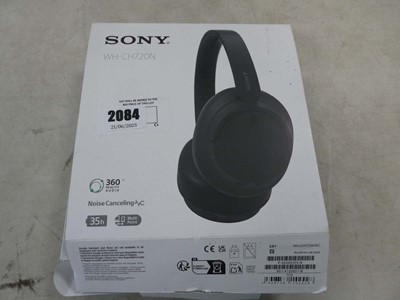 Lot 2084 - Boxed pair of Sony WH CH720N noise cancelling...