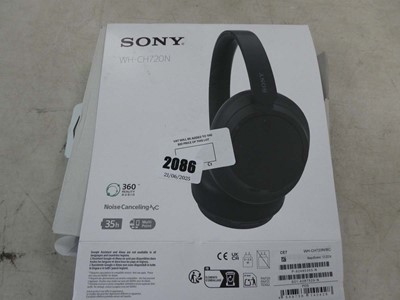 Lot 2086 - Boxed pair of Sony WH CH720N noise cancelling...
