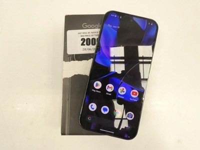 Lot 2009 - Google Pixel 9 Pro 128GB Obsidian with box and...