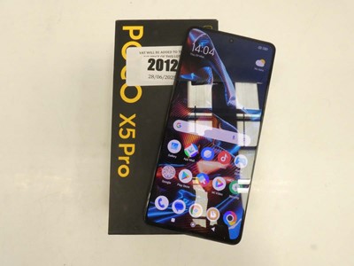 Lot 2012 - POCO X5 Pro 5G 256GB smartphone with box and...