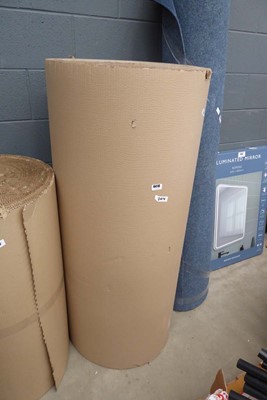 Lot 4416 - Large roll of corrugated packing card