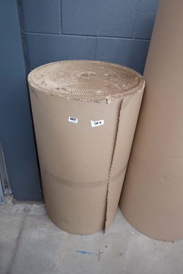 Lot 4417 - Roll of corrugated packing card