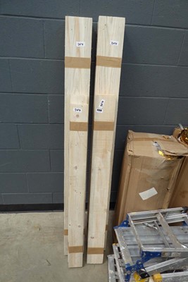 Lot 4368 - Small assortment of rough sawn timber