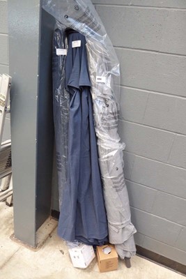 Lot 4369 - 3 various gazebo tops, 2 blue and 1 grey