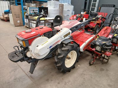 Lot 4384 - Yanmar YA706 diesel engine rotovator