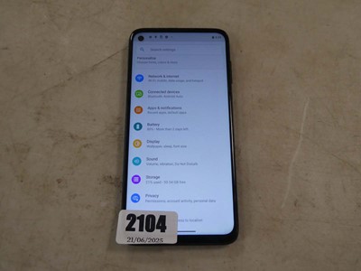 Lot 2104 - Motorola G8 power mobile phone