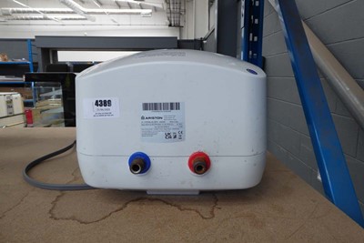 Lot 4389 - Ariston point-of-use hot water boiler