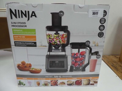 Lot 3517 - Ninja 3 in 1 Food Processor
