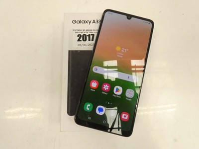 Lot 2017 - Samsung Galaxy A33 5G 128GB Black with box