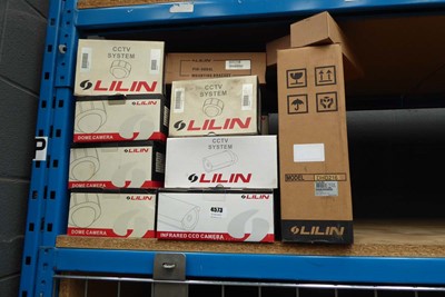 Lot 4573 - Assortment of CCTV accessories including Lilin...