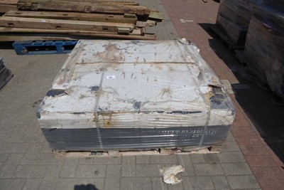 Lot 4327 - Pallet of 600x600 fibre cement slate effect tiles