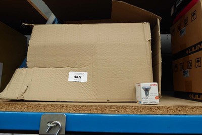 Lot 4577 - Box containing large qty. of Lindby LED...
