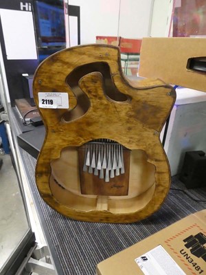 Lot 2119 - Kalimba in a wooden case