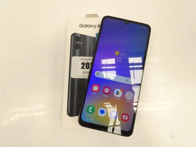 Lot 2023 - Samsung Galaxy A05 64GB Black with box and cable