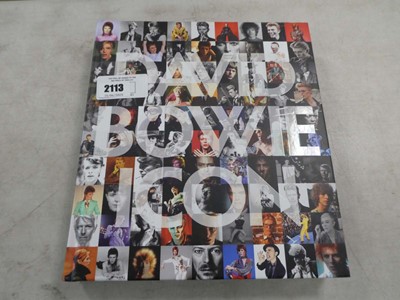 Lot 2113 - Copy of the book David Bowie Icon