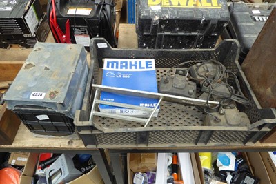 Lot 4524 - Probat battery type O72 together with a black...