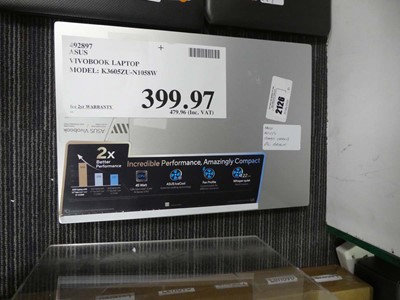 Lot 2126 - ASUS Vivobook laptop model K3605ZUM1058W, with...