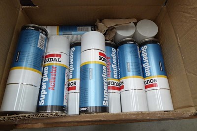 Lot 4538 - Box containing a large quantity of Soudal...