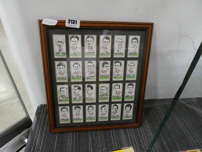 Lot 2131 - Framed selection of various Busby Babes...