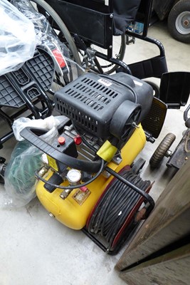 Lot 4502 - Wolfair air receiver with hose and cable...