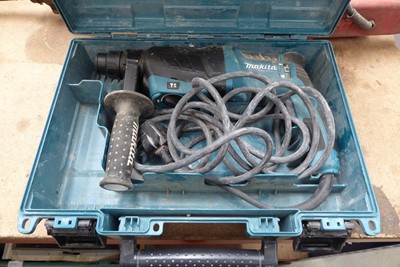 Lot 4554 - Cased Makita HR2630 SDS drill