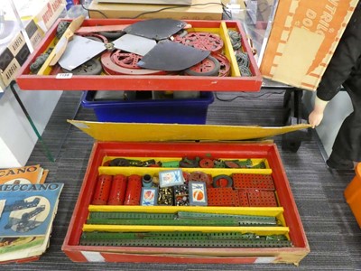 Lot 2136 - Selection of vintage Meccano including set no....
