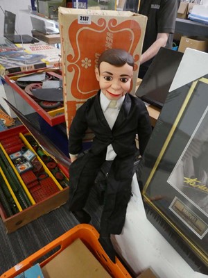 Lot 2137 - Boxed JM ventriloquist doll
