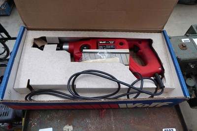 Lot 4504 - Wolf Power 2337 Kango Wolf 240v breaker boxed