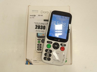 Lot 2030 - Doro 780X mobile phone with box