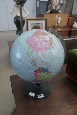 Lot 5104 - Danish students globe dated 1987