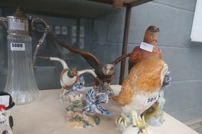 Lot 5010 - Qty of Beswick and other bird figures