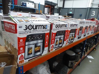 Lot 3031 - 7 Gourmia digital air fryers