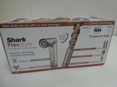 Lot 3524 - Shark FlexStyle hair air styling & drying system